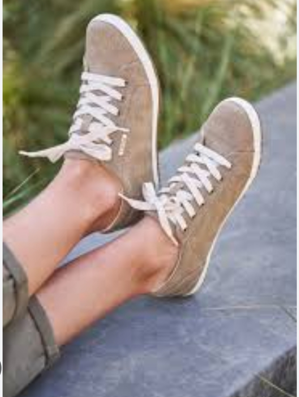 Taos Star Brown Canvas Sneakers, Size 10, Removable Footbed, Cottage Core